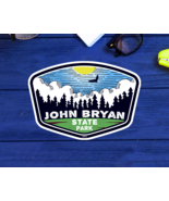 John Bryan State Park Ohio Vinyl Decal Sticker 3.75&quot; To 5&quot; Indoor Outdoo... - £4.27 GBP+