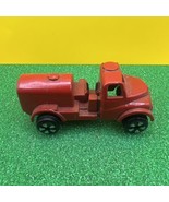 Vintage Red Playart 7354-1 Tanker Truck Hong Kong Diecast HO Scale - $7.70
