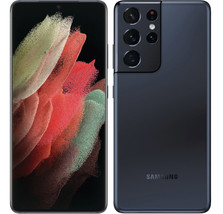 Samsung Galaxy S21 Ultra G998U 5G 12gb 128gb Octa-Core 6.8&quot; Single Sim Nfc Navy - £554.71 GBP