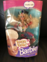 Vintage 1991  Teen Talk Barbie Doll Nrfb - £58.96 GBP