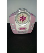 Damage Barbie Pink Alarm/Radio Clock 2002 Mattel Parts ONLY Clock Does N... - £5.58 GBP