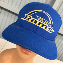 St. Louis Rams Blue Pro Line Starter Adjustable Baseball Hat Cap - £10.66 GBP