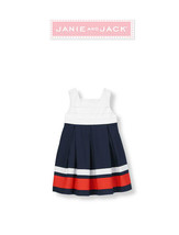 JANIE AND JACK Girls Holiday &quot;Fourth of July&quot; Collection Dress New Size 5 - $54.44