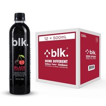 blk. Natural Mineral Alkaline Water, Black Cherry, 12 Pack, 16.9 Fl Oz Bottles. - £26.88 GBP