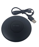Samsung Wireless Fast Charging 10W Pad Dock for S21 S23 Note 10 iPhone 1... - $18.62 CAD