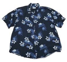 WINDHAM POINTE VTG Button-up Hawaiian Shirt 100% Silk Mens Size XL F1 - $14.84