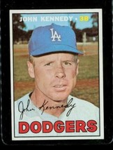 Vintage Baseball Trading Card Topps 1967 #111 John Kennedy Dodgers 3rd Base - £9.79 GBP