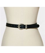  Universal Thread Women&#39;s Black Beaded Western Buckle Belt : Choose Size - $190.17 MXN