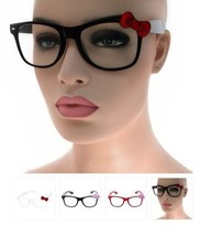 Cute Bow Nerd Glasses for Women Cosplay Costume Fashion Clear Lens Eyewear - $13.95