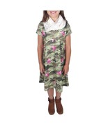 Pink &amp; Violet ~ Three (3) Piece Dress Set ~ Camo w/Unicorns ~ Girl&#39;s Siz... - $427.24 MXN