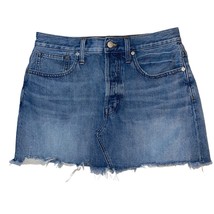 Madewell Womens Rigid Denim Relaxed Mini Skirt in Rosehill Wash Blue, Si... - $24.99