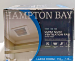 Hampton Bay Ultra Quiet Ventilation Exhaust Fan For Large Room 110 CFM 1... - £46.64 GBP