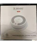X-Sense Battery Smoke Detector, Photoelectric Fire Smoke Alarm SD06 LED - £23.13 GBP