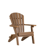 Kids Folding Adirondack Chair - Child Sized Outdoor Furniture Mahogany - £241.27 GBP