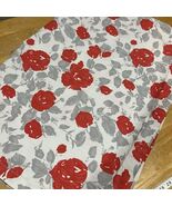 Kate Spade New York Red Rose Floral Tablecloth 80x60 Romantic Cottagecor... - €21,25 EUR