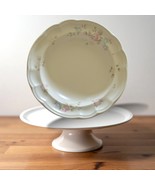 Pfaltzgraff Tea Rose 9.25 Inch Rim Soup Bowl Luncheon Plate Eighties Pin... - $173.53 MXN