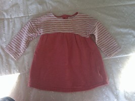 next warm brushed lining dress baby girl age 3-6 months - $9.46