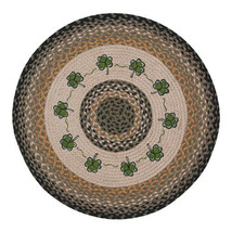 Earth Rugs RP-116 Shamrock Round Patch 27&quot; x 27&quot; - £38.71 GBP