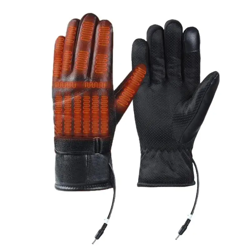 Electric Car Heated Gloves Waterproof USB Rechargeable Touch Screen Gloves - £15.29 GBP+