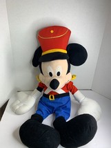 Disney Store Mickey Mouse 31 in Jumbo Huge Large Plush Nutcracker Holiday  - £19.39 GBP
