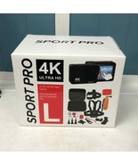 4K Action Camera Touchscreen - Dual Screen Ultra HD EIS WiFi Sports - £45.68 GBP