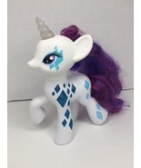 My Little Pony Friendship is Magic Glamour Glow Rarity Light Up Toy 7&quot; F... - £7.20 GBP