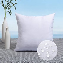 22X22 Pillow Insert, Outdoor Waterproof Throw Pillow Inserts Hypoallergenic Prem - £20.60 GBP