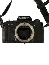 Minolta x-370s Body Only 350 mm Film SLR Camera UNTESTED For Parts/ Not ... - $23.99