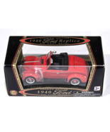 GOLDEN WHEEL 1:32 SCALE 1940 FORD CONVERTIBLE DIE CAST MODEL - $40.60 CAD