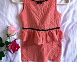 Harajuku Mini for Target Pink Sleeveless Peplum Pencil Dress Size M(7/8)... - $17.77