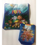 New Paw Patrol Adventure Pups 13&#39;&#39; x 12&#39;&#39; x 6&#39;&#39; Reusable Tote Bag &amp; 2 Small - $11.66