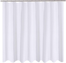 N&amp;Y HOME Fabric Shower Curtain Liner 96 X 78 Inch XL Size, Hotel Quality, Washab - £22.26 GBP