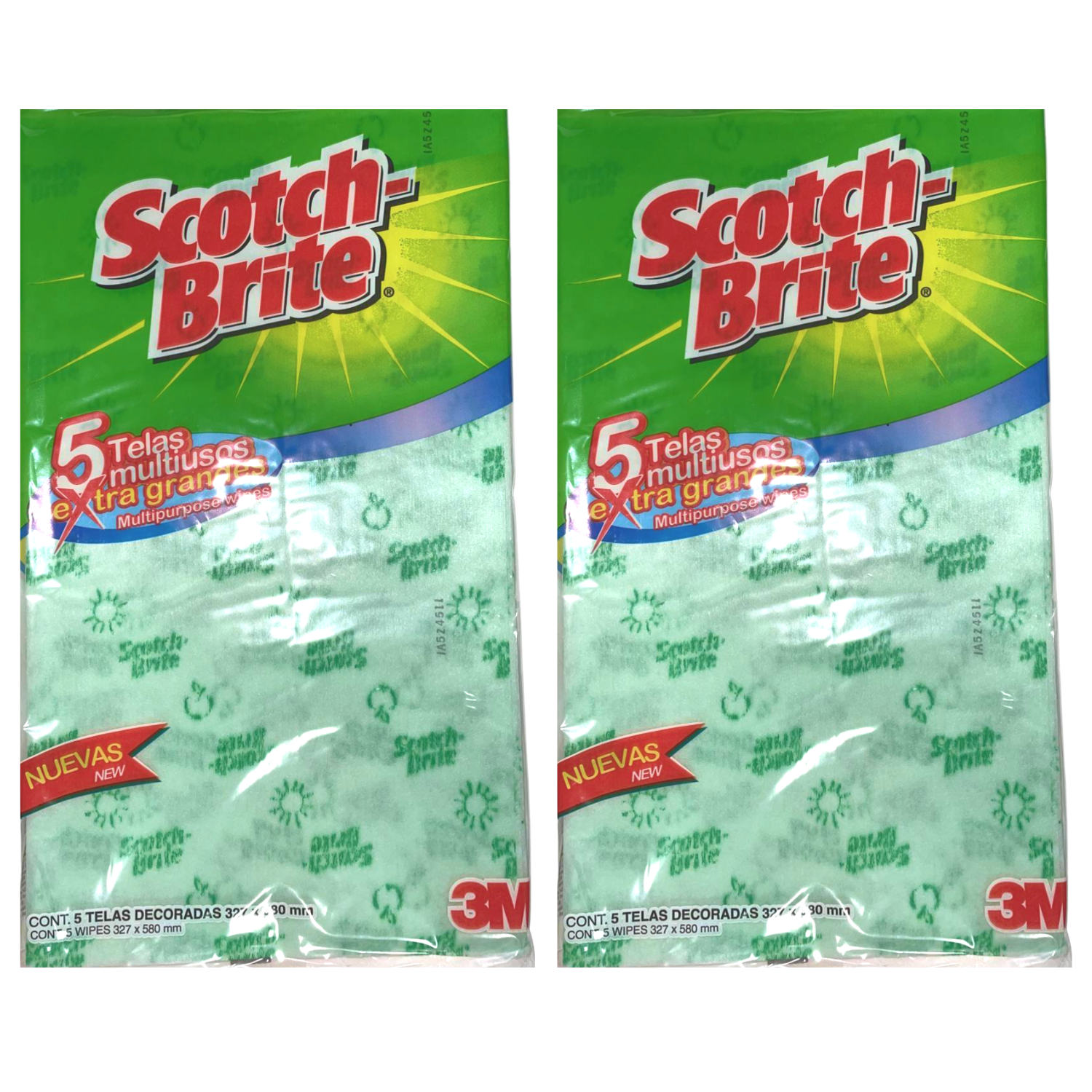 Scotch-Brite Multipurpose 10 Extra Big 2-Pack of 5 Each - $13.99