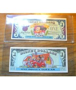 10 Disney Dollar Holders - Clear Large Size 7 7/8 x 3 3/8 - £11.09 GBP