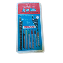 8 PCS Tungsten Steel Jig Saw Blades JAPAN NOS - £15.42 GBP