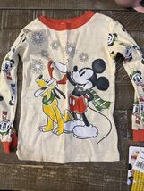 Disney Mickey Mouse Christmas Kids Pajama Set 4T - $22.65