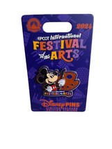 Disney Parks EPCOT 2024 Festival of the Arts Mickey Painting Collectible Pin NEW - £13.10 GBP