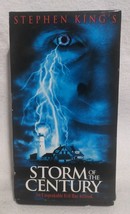 Unwrap a Chilling Tale This Winter: Storm of the Century (1999) VHS (2-Tape Set) - £5.33 GBP