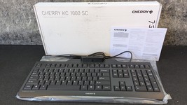 Cherry KC 1000 SC JK-A0104EU-2/00 Black USB Wired Keyboard w/ Smart Card... - $32.99