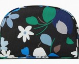 Kate Spade Jae Black Floral Medium Dome Cosmetic Case Pouch WLR00501 NWT... - $23.75