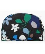 Kate Spade Jae Black Floral Medium Dome Cosmetic Case Pouch WLR00501 NWT... - £18.67 GBP