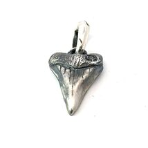 David Yurman Sharktooth Amulet Sterling Silver Estate DY731 - $229.68