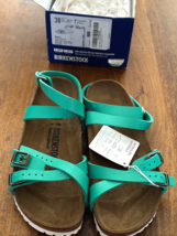 Birkenstock Blanca Graceful Emerald Narrow 1016175  US 7 EU 38 - $75.99