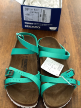 Birkenstock Blanca Graceful Emerald Narrow 1016175  US 7 EU 38 - $83.99