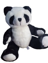 Steven Smith Stuffed Animal Panda Bear 10 Inch Black White Plush Kids Animal Toy - $15.72