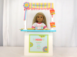 American Girl doll  2014 18” American Girl Snack Stand with Accessories Retired - £70.11 GBP