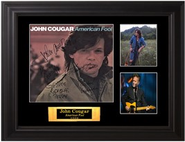John Couger Mellencamp Autographed LP - £478.72 GBP