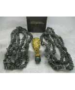 VINTAGE JOSE MARIA BARRERA AVON VENETIAN MIST 2 NECKLACE BROOCH PIN ENHA... - $191.47 CAD