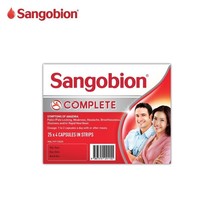3 X 100 SANGOBION COMPLETE Capsules Replenish Iron Increase Haemoglobin ... - $134.84