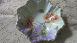 NORITAKE MORIMURA JAPAN MIDCENTURY FLORAL BOWL  2 X 7 1/2&quot; - $65.33